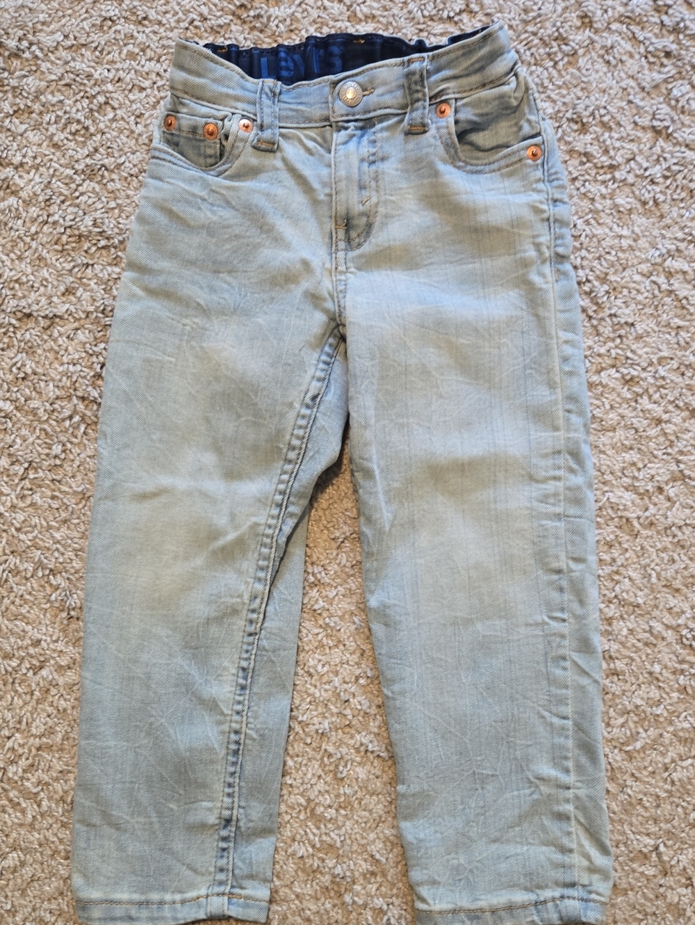 Levi's Light Blue Slim Straight Kid's Jeans